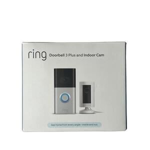 Ring Doorbell 3 Plus & Indoor Cam Bundle
